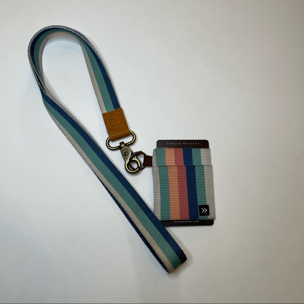 Thread Wallet and Lanyard